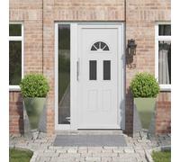 vidaXL Planter 2 pcs Silver 40 x 40 x 75 cm Galvanised Steel