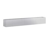 vidaXL Planter 280x40x40 cm Galvanised Steel