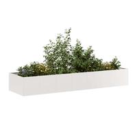 Planter Stainless Steel Cold-Rolled 280x80x40cm Raised Garden Bed Open-bottom XL