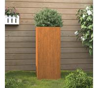 vidaXL Planter 32x29x75 cm Corten Steel