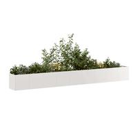 vidaXL Planter 360x40x40 cm Stainless Steel