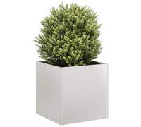 vidaXL Planter 40x40x40 cm Stainless Steel plant pot plant stand raise bed