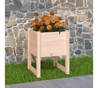 vidaXL Planter 40x40x52.5 cm Solid Wood Pine