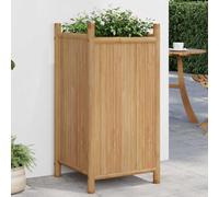 vidaXL Planter 40x40x80 cm Bamboo
