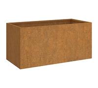 vidaXL Planter 62x30x29 cm Corten Steel