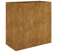 vidaXL Planter 80x40x80 cm Corten Steel