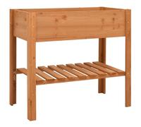 vidaXL Planter 88x43x80 cm Firwood