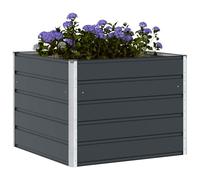 vidaXL Planter Anthracite 100 x 100 x 75 cm Steel