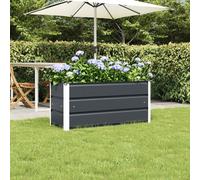 vidaXL Planter Anthracite 100 x 40 x 45 cm Steel
