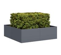 vidaXL Planter Anthracite 100x100x30 cm Steel