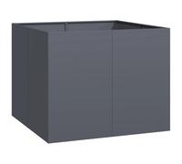 vidaXL Planter Anthracite 100x100x80 cm Steel, plant pot, plant stand, raise bed, planter stand, plant tray, garden planter, outdoor planter