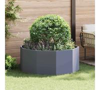 vidaXL Planter Anthracite 120 x 120 x 50 cm Steel