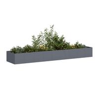 vidaXL Planter Anthracite 360x80x40 cm Steel