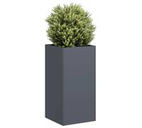 vidaXL Planter Anthracite 40x40x80 cm Cold-rolled Steel