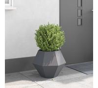 vidaXL Planter Anthracite 50 x 50 x 40 cm Steel