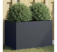 vidaXL Planter Anthracite 62x40x39 cm Steel