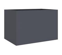 vidaXL Planter Anthracite 62x47x46 cm Steel