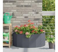 vidaXL Planter Anthracite 90 x 45 x 35 cm Steel