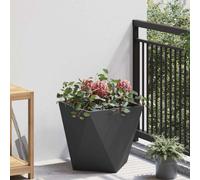 vidaXL Planter Black 40 x 40 x 40 cm Steel