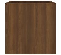 vidaXL Planter Box Brown Oak 40x40x40 cm Engineered Wood