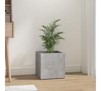 (Concrete grey) vidaXL Planter Box Plant Pot Raised Bed Planter Flower Box Engineered Wood