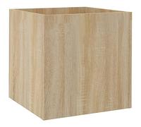 vidaXL Planter Box Sonoma Oak 40x40x40 cm Engineered Wood