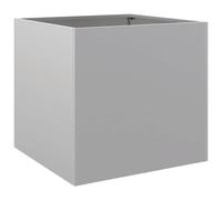vidaXL Planter Silver 42x40x39 cm Galvanised Steel