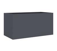 vidaXL Planter Anthracite 62x30x29 cm Steel