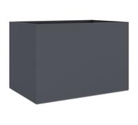 vidaXL Planter Anthracite 62x40x39 cm Steel