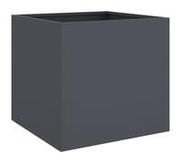 vidaXL Planter Anthracite 42x40x39 cm Steel