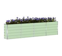 Planter Steel Garden Decor Terrace Indoor Outdoor Metal Decorative vidaXL