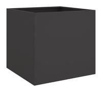 vidaXL Planter Black 42x40x39 cm Steel