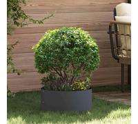 vidaXL Planter Ring Anthracite 40 x 40 x 20 cm Cold-rolled Steel
