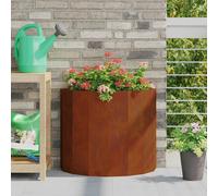 vidaXL Planter Rusty 60 x 30 x 50 cm Weathering Steel