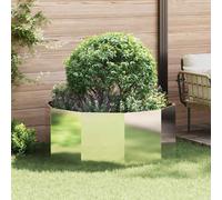 vidaXL Planter Silver 120 x 120 x 50 cm Stainless Steel