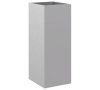 vidaXL Planter Silver 32x29x75 cm Galvanised Steel
