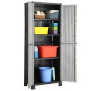 vidaXL Plastic Cabinet 68x39x171.5 cm