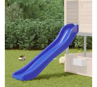 vidaXL Play Slide Blue 175x38x23 cm Polypropylene