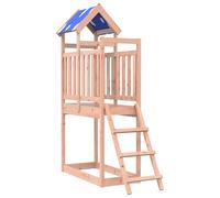 vidaXL Play Tower Brown 52.5 x 110.5 x 215 cm Solid Douglas Wood