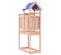 vidaXL Play Tower Brown 52.5 x 110.5 x 215 cm Solid Douglas Wood