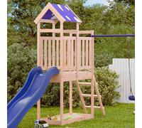 vidaXL Play Tower Brown 52.5 x 110.5 x 215 cm Solid Douglas Wood