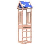 vidaXL Play Tower Brown 52.5 x 46.5 x 208 cm Solid Douglas Wood