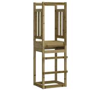 vidaXL Play Tower Garden Play Equipment Outdoor Playground Wooden Playhouse Clim