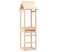 vidaXL Play Tower Garden Play Equipment Outdoor Playground Wooden Playhouse Clim