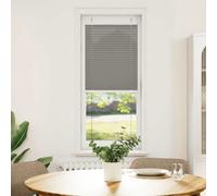 vidaxl pleated blind anthracite 40x150 cm - polyester fabric - versatile mounting - modern style for home & office