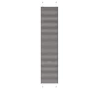 vidaXL Pleated Blind Anthracite 45x200 cm Fabric Width 44.4 cm Polyester