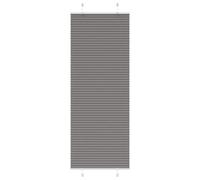 vidaXL Pleated Blind Anthracite 70x200 cm Fabric Width 69.4 cm Polyester, pleated window shade, pleated shade, concertina blind, plisse blind
