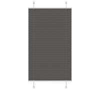 (black, 80 x 150 cm) vidaXL Pleated Blind Blue 80x100 cm Fabric Width 79.4 cm Polyester