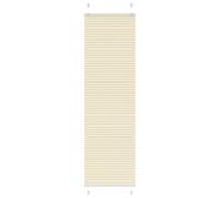 (cream, 60 x 200 cm) vidaXL Pleated Blind Anthracite 60x100 cm Fabric Width 59.4 cm Polyester