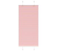 vidaXL Pleated Blind Pink 55x150 cm Fabric Width 54.4 cm Polyester